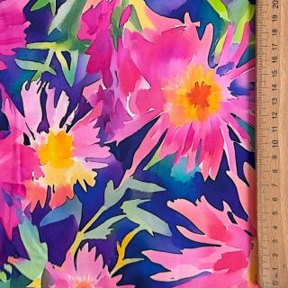 Viscoză SATIN Flowers Danna digital print