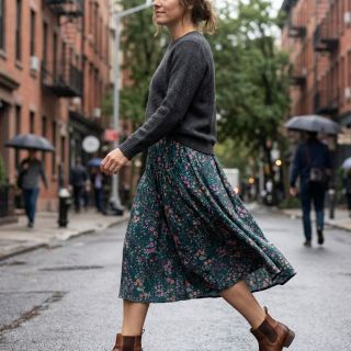 Viscoză ECOVERO Flowers Galia green