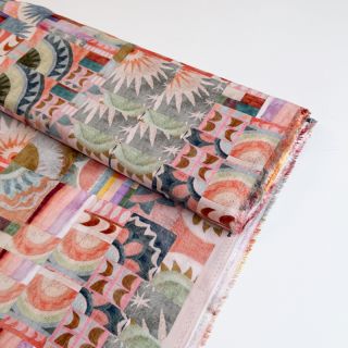 Viscoză ECOVERO Abstract multi digital print