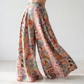 Viscoză ECOVERO Abstract multi digital print