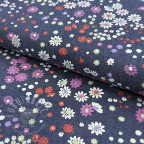 Țesătură din bumbac JEANS Hearts