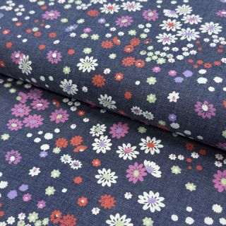 Țesătură din bumbac JEANS Hearts