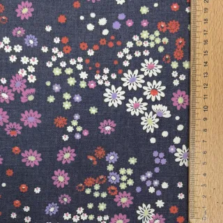 Țesătură din bumbac JEANS Hearts