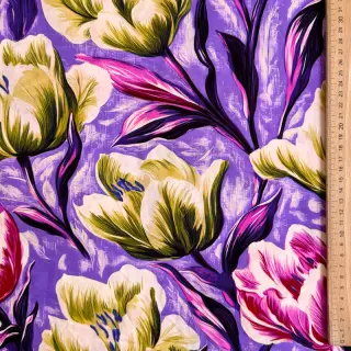 Viscoză ECOVERO Flowers design A digital print