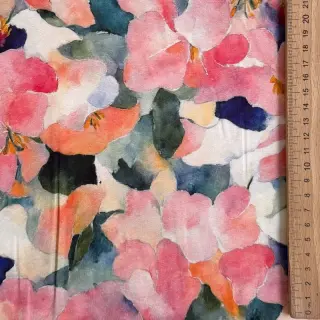 Viscoză SATIN Flowers Tora digital print