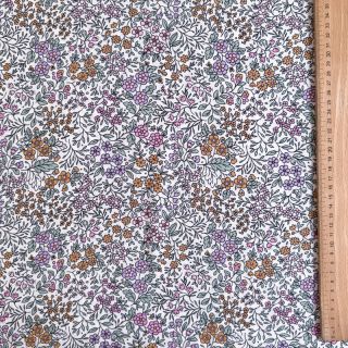 Viscoză ECOVERO Flowers Galia offwhite