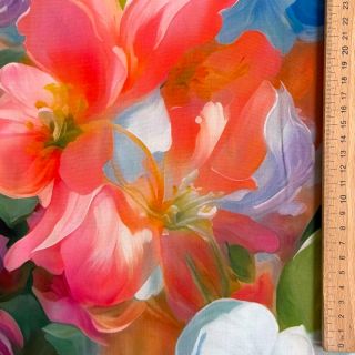 Viscoză RADIANCE Flower design B digital print