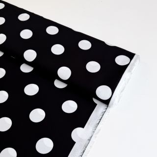 Viscoză RADIANCE Polka BIG dot black