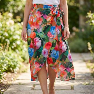 Viscoză RADIANCE Flower design B digital print