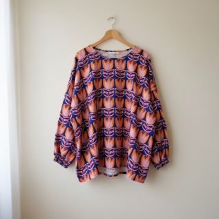 Viscoză ECOVERO Flowers Celia cobalt