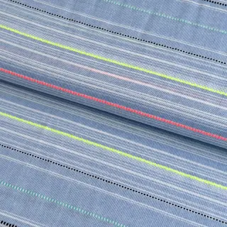 Țesătură din bumbac YARN DYED NEON Stripe summer