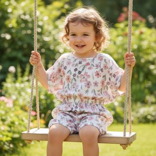 Mușelină Flowers Jana digital print