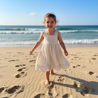 Mușelină BORDER Helene natural