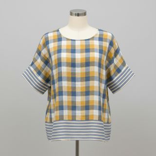 Mușelină DOUBLE SIDED Summer Check