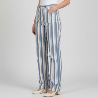 JEANS DENIM YARN DYED Stripe pink