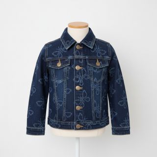 JEANS DENIM JACQUARD Butterflies