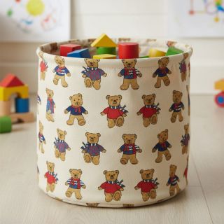 Țesătură decorativă Linenlook Teddy Bear Cosy digital print