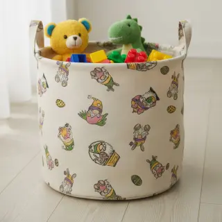 Țesătură decorativă Linenlook Tomte Easter Egg digital print