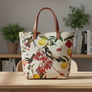 Țesătură decorativă Linenlook Lemon Tropic Artisan digital print