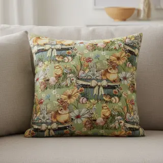 Țesătură decorativă GOBELIN premium Playful Easter Scene