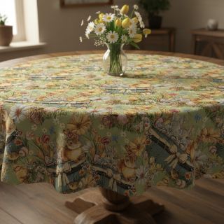 Țesătură decorativă GOBELIN premium Playful Easter Scene