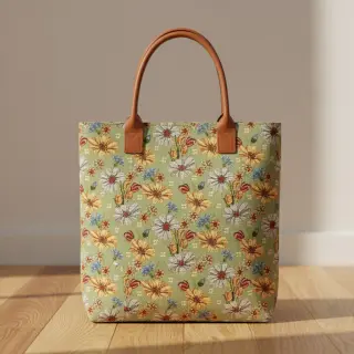 Țesătură decorativă GOBELIN premium Floral Easter Flower