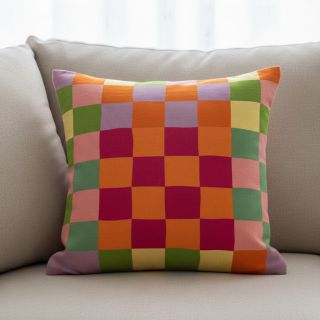 Țesătură decorativă Joyful Block Patch digital print