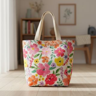 Țesătură decorativă Floral Spark Party digital print