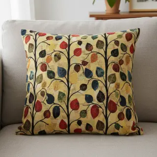 Țesătură decorativă GOBELIN premium Leaves Funky Arty