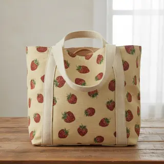 Țesătură decorativă GOBELIN premium Strawberry Sweet Joy