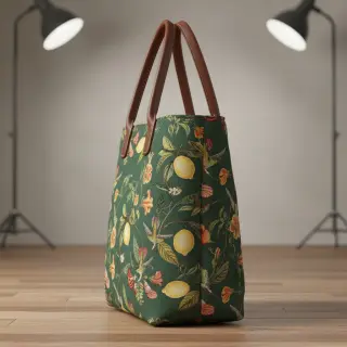 Țesătură decorativă GOBELIN premium Lemon Tropic Artisan