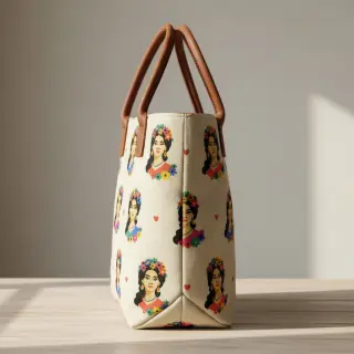 Țesătură decorativă Linenlook premium Viva Flower Girl
