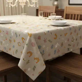 Țesătură decorativă Linenlook premium Easter Doodle Icon