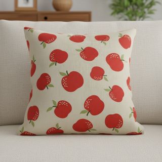 Țesătură decorativă Linenlook premium Apple Happy Joy