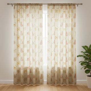 Țesătură decorativă Linenlook premium Cute Wild Cat