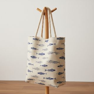 Țesătură decorativă Linenlook premium Fish Swimming School