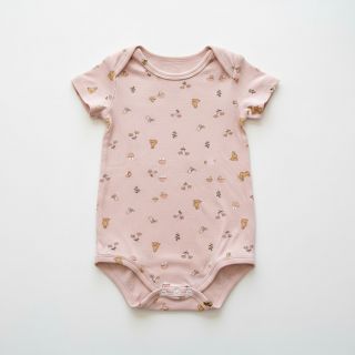 Tricot Bunnies light mauve ORGANIC
