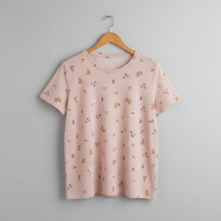 Tricot Bunnies light mauve ORGANIC