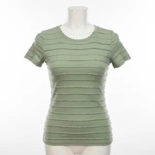 Tricot RUFFLES sage