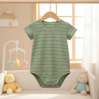 Tricot RUFFLES sage