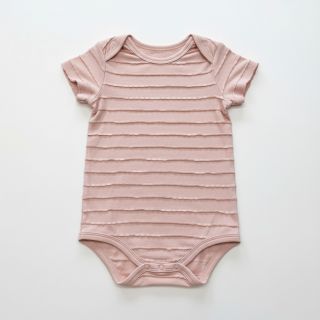 Tricot RUFFLES powder pink