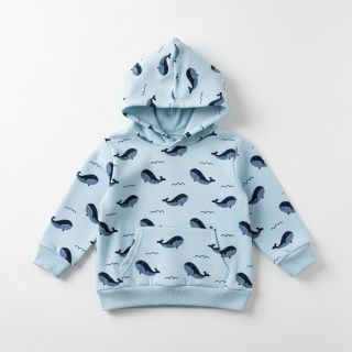 Jerse trening pieptănat JOGGING Whales blue