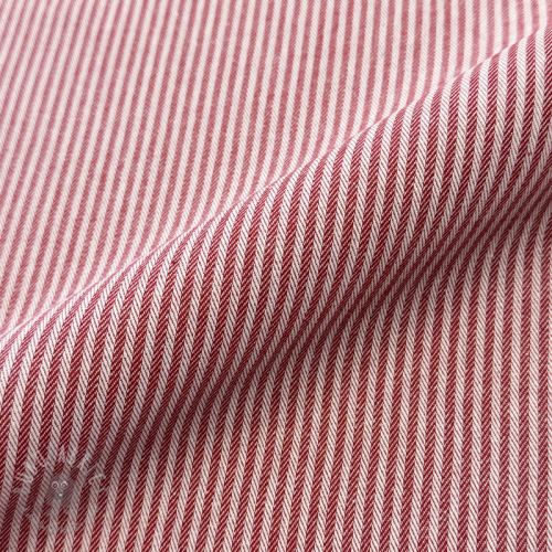 Țesătură decorativă DOBBY Colored stripe cherry