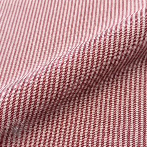 Țesătură decorativă DOBBY Colored stripe cherry
