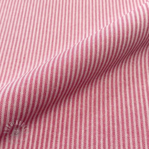 Țesătură decorativă DOBBY Colored stripe fuchsia