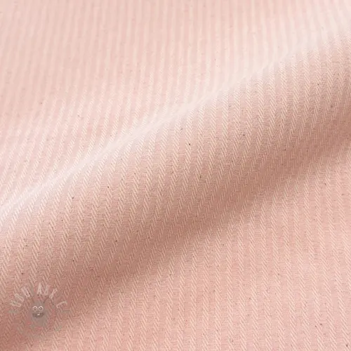 Țesătură decorativă DOBBY Colored stripe light pink