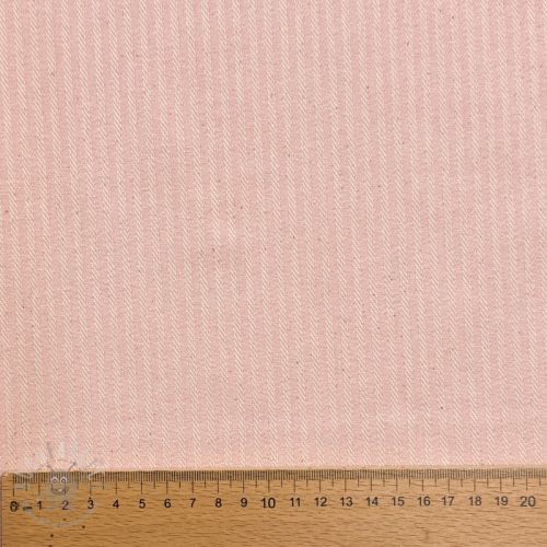 Țesătură decorativă DOBBY Colored stripe light pink