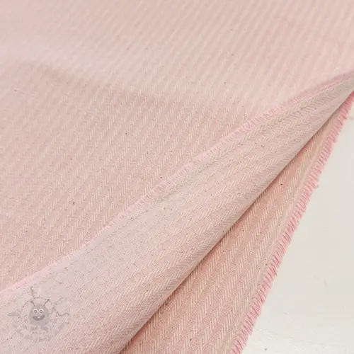 Țesătură decorativă DOBBY Colored stripe light pink