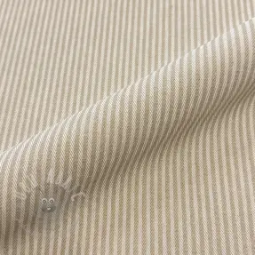 Țesătură decorativă DOBBY Colored stripe sand