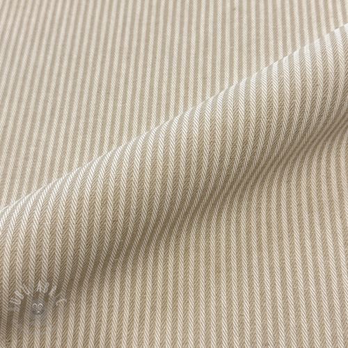 Țesătură decorativă DOBBY Colored stripe sand
